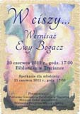 „W ciszy...” – wernisa wystawy malarstwa Ewy Bogacz