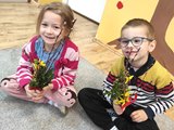 Nasze kolorowe palemki na Niedziel Palmow